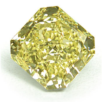 3.46ct Radiant, Fancy Yellow Diamond, VS1 - GIA