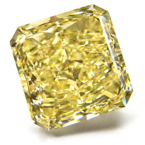 11.38ct Radiant, Fancy Yellow Diamond, VS2 - GIA