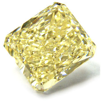 2.10ct Radiant, Fancy Yellow Diamond, VS1 - GIA