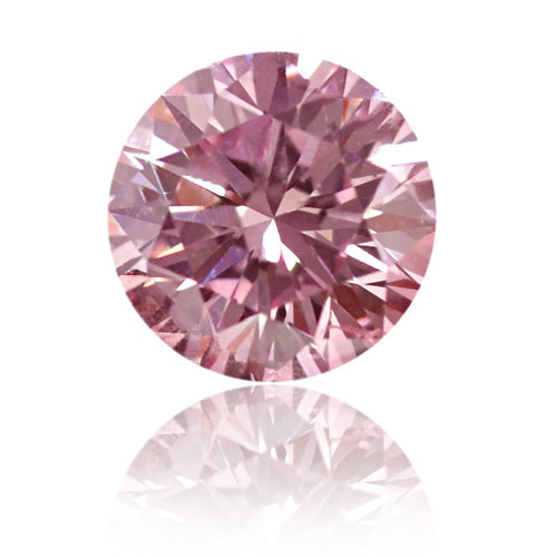 Round Brilliant, Fancy Intense Pink Diamond