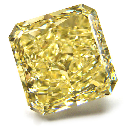 View 11.38 ct. Radiant Fancy Yellow
