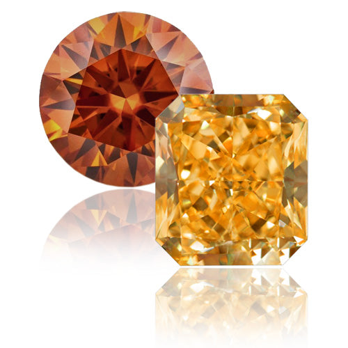 Orange Diamonds