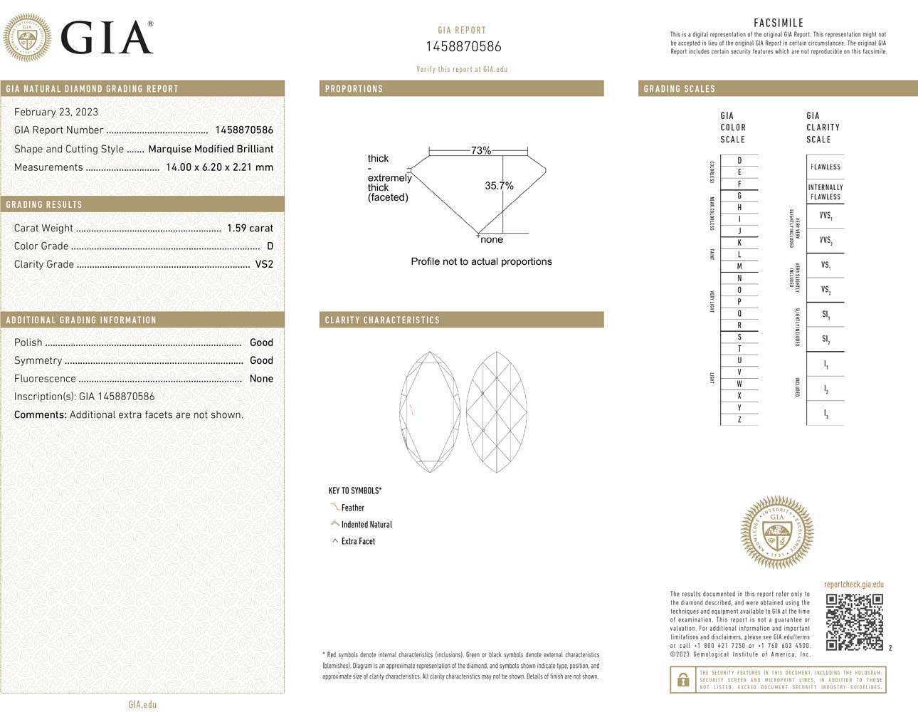 1.59ct Marquise Rose, D Color & Yellow Diamond Ring (4.62tcw) - GIA