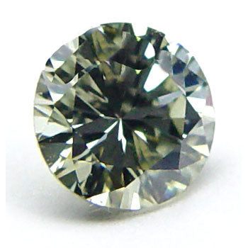 0.56ct Round Brilliant, Green Chameleon Diamond - GIA