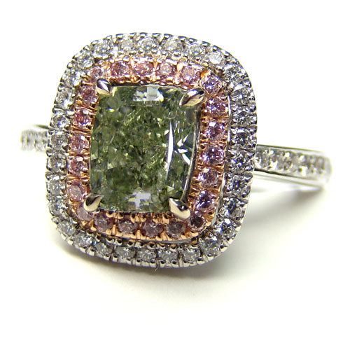 Green Diamonds: Shop Natural Fancy Green Diamond Rings & Jewelry | GIA