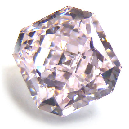 1.52ct Radiant, Fancy Light Purplish Pink Diamond, Flawless - GIA
