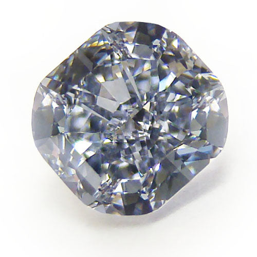 0.84ct Cushion, Fancy Grayish Blue Diamond, Flawless - GIA