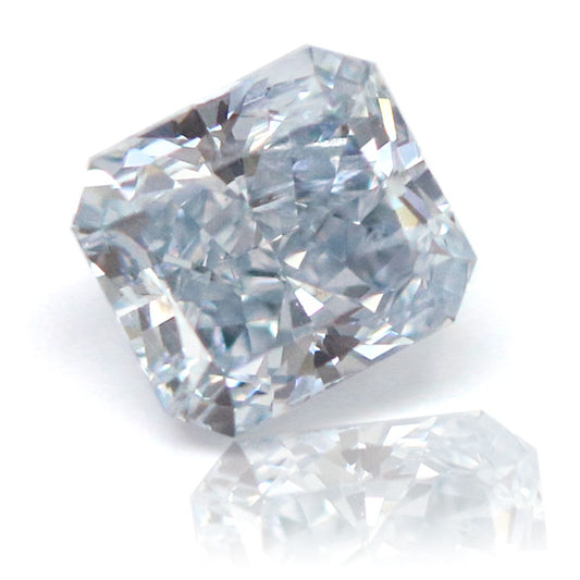 1.04ct Radiant, Fancy Blue Diamond - GIA