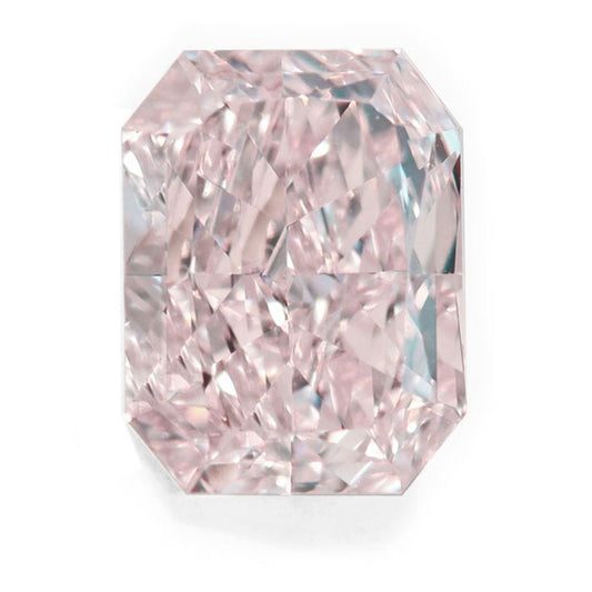 1.71ct Radiant, Light Pink Diamond, Flawless - GIA