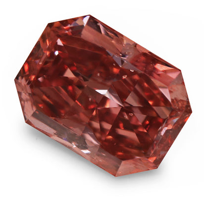 1ct Radiant, Fancy Red Diamond, SI2 - GIA